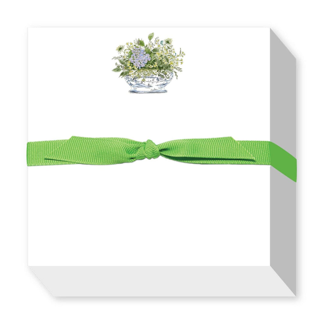 HYDRANGEA BOUQUET CHUBBIE NOTEPAD Donovan Designs 