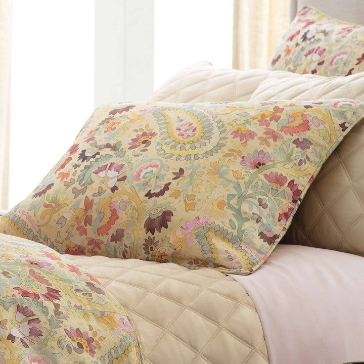 Ines Linen Euro Sham Bedding Style Pine Cone Hill Linen 