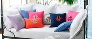 Initial and Insignia Decorative Pillow Bedside Manor 