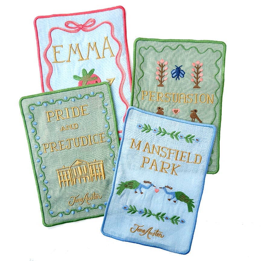 Jane Austen Cocktail Napkins, set of 4 Biscuit Home 