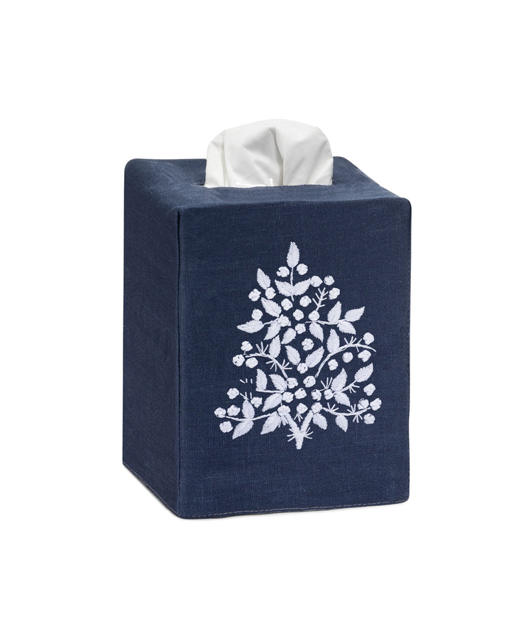 Jardin Linen Tissue Box Cover Henry Handwork 