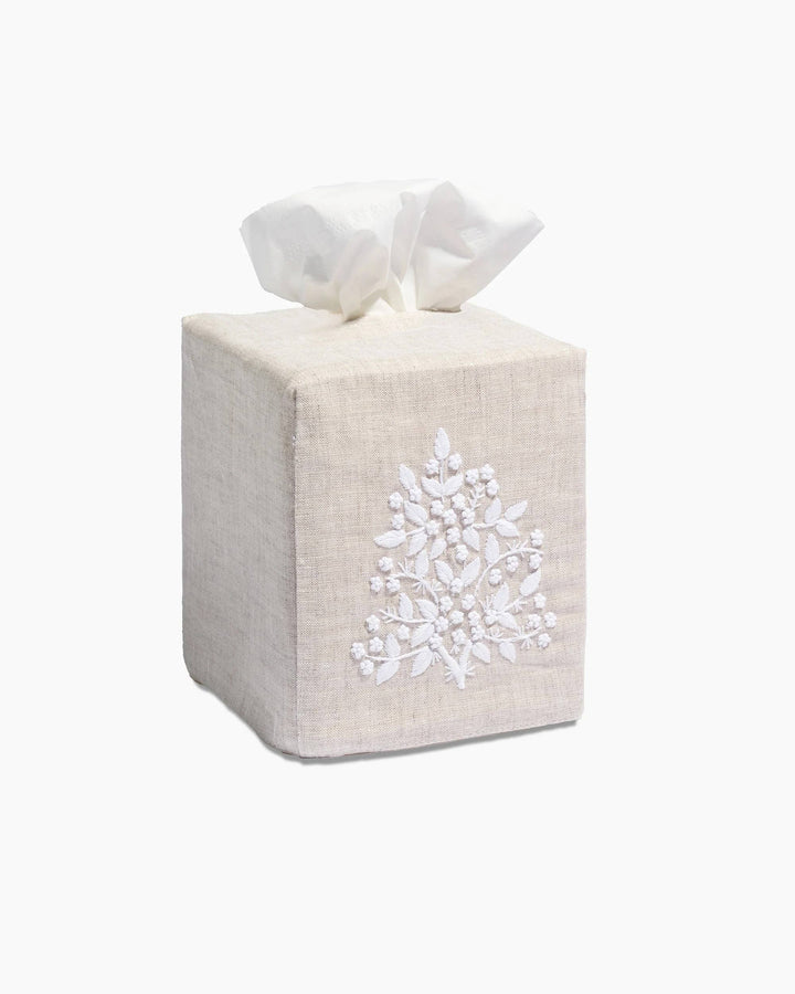 Jardin Linen Tissue Box Cover Henry Handwork 