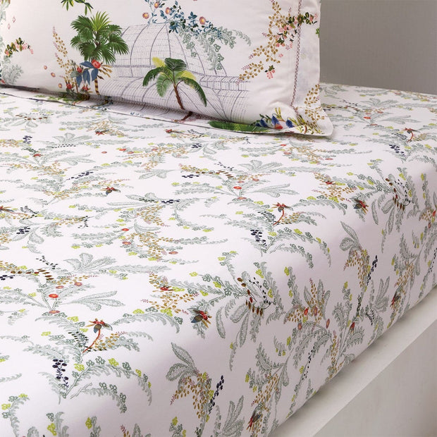 Jardins Cal King Fitted Sheet Bedding Yves Delorme 