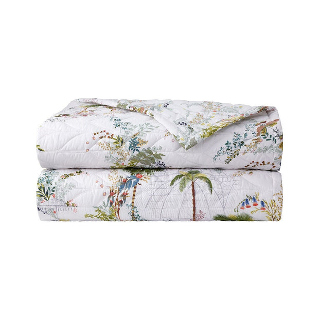 Jardins Full/Queen Coverlet Bedding Yves Delorme 