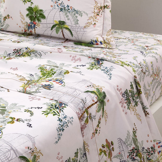 Jardins Full/Queen Flat Sheet Bedding Yves Delorme 