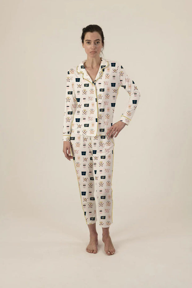 Jolene Love Presents Long Pajama Set Sleepwear & Loungewear Aspen Dreams 