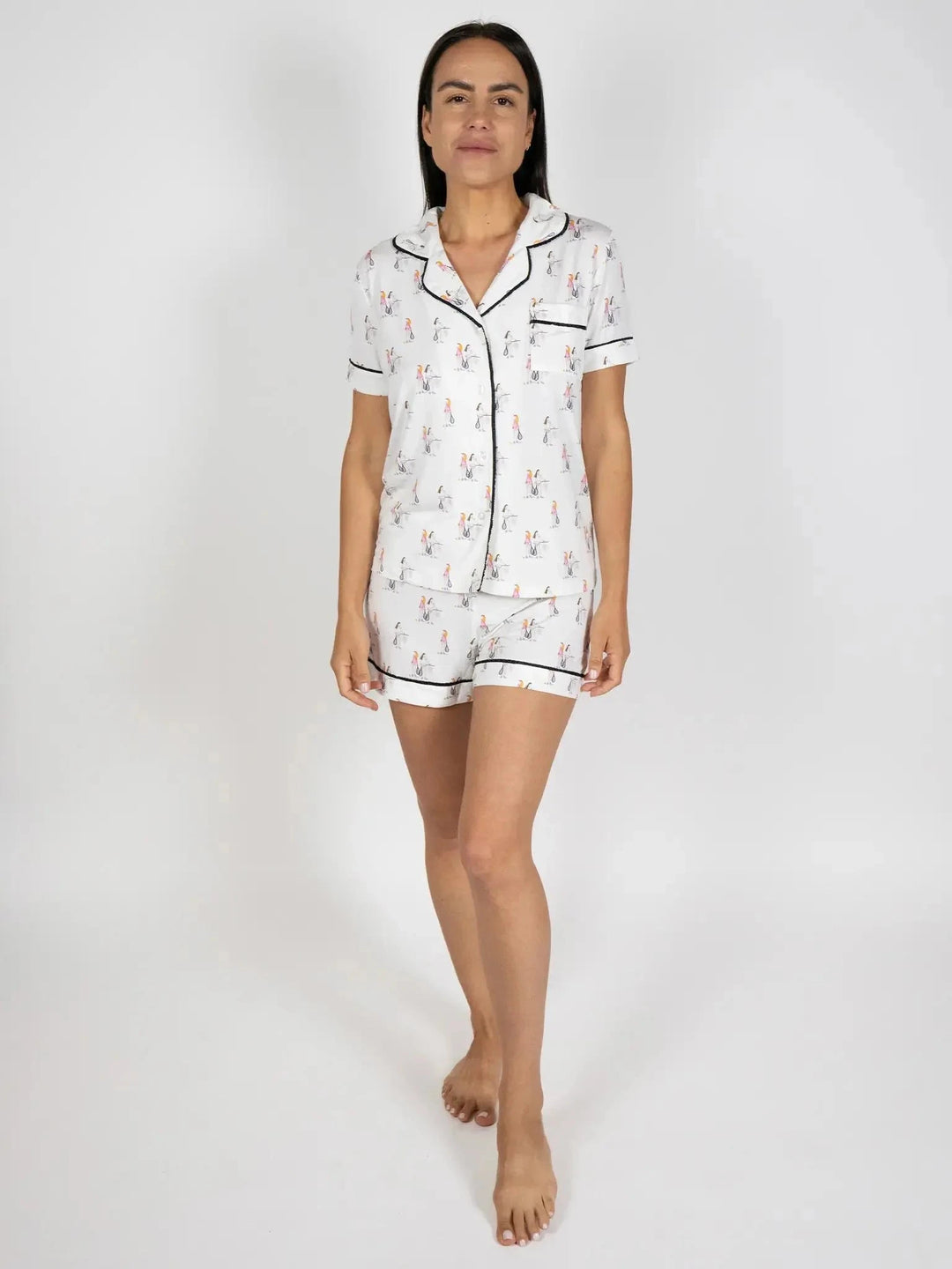 Jolene Tennis PJ Short Set Apparel Aspen Dreams 