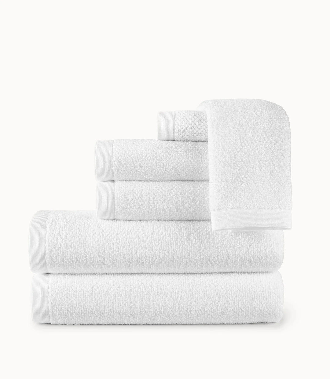 Jubilee Wash Cloth Bath Linens Peacock Alley White 