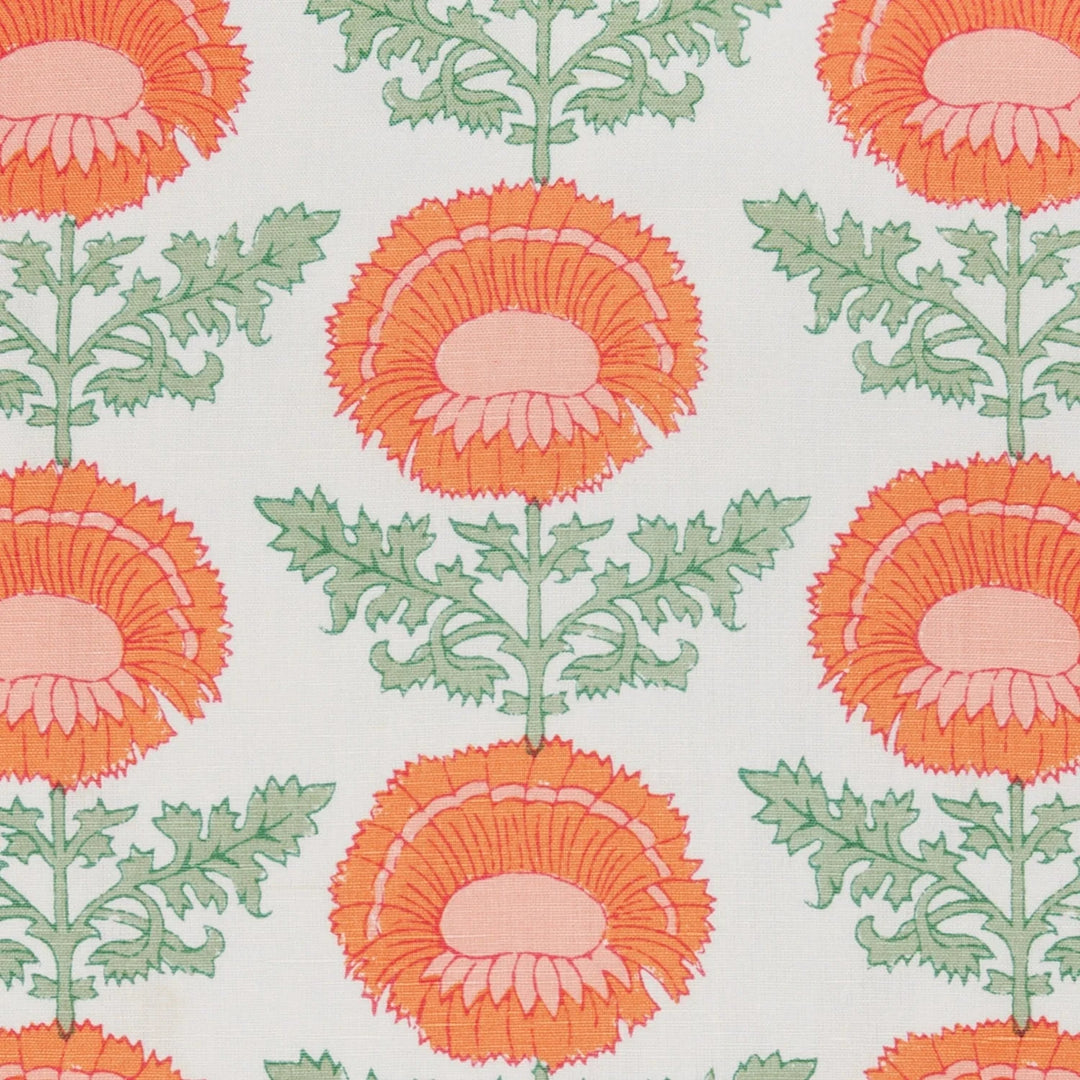 Kaavia Decorative Pillow 22x22 Bedside Manor Tangerine 