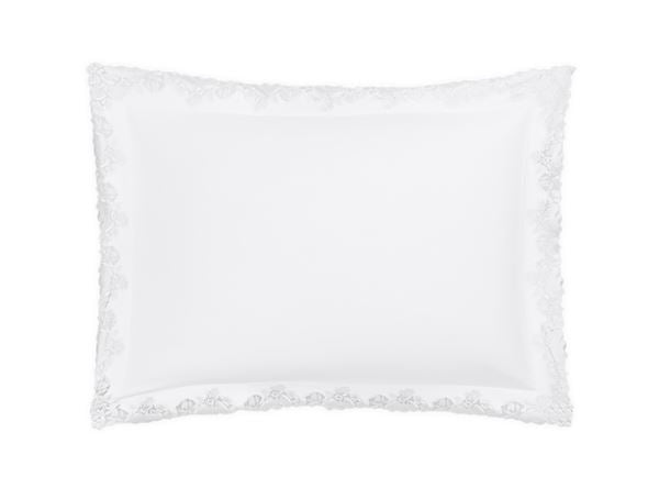 Lace Pique Virginia King Sham Bedding Style Matouk 