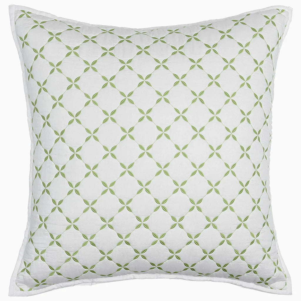 Layla Euro Sham Bedding Style John Robshaw Leaf 