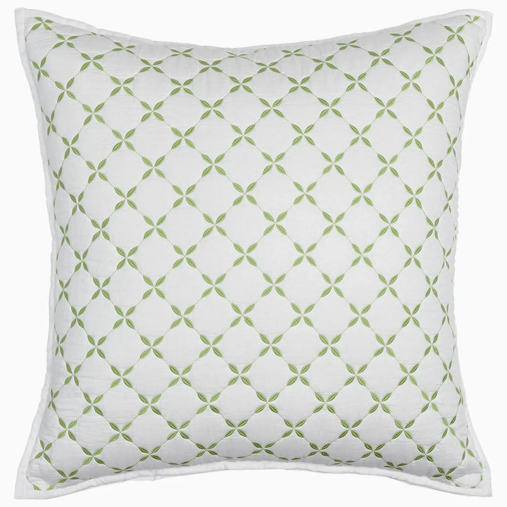 Layla Euro Sham Bedding Style John Robshaw Leaf 