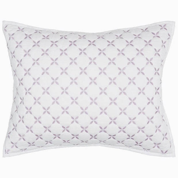 Layla King Sham Bedding Style John Robshaw Lavender 