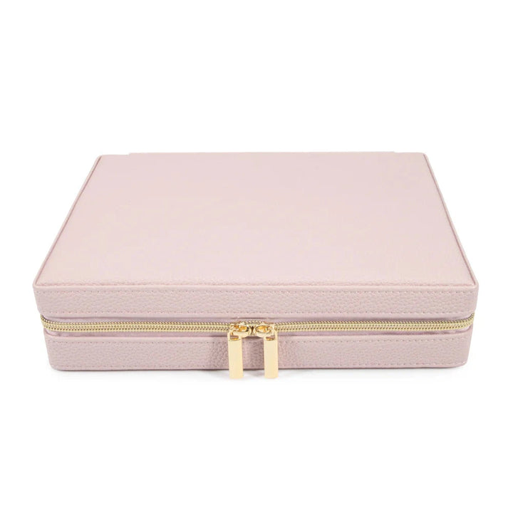 Leah Large Travel Jewelry Case Brouk and Co. Pale Pink 