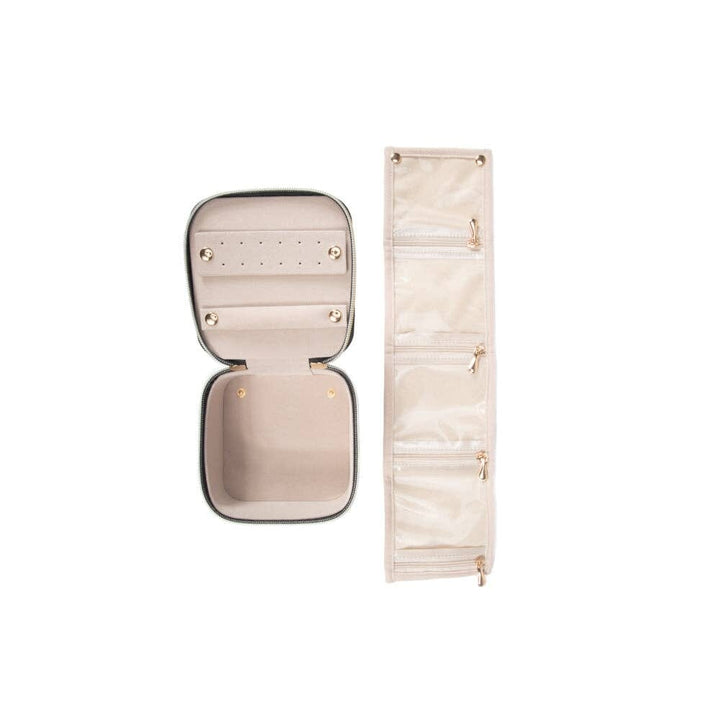 Leah Travel Jewelry Case with Pouch Brouk and Co. 