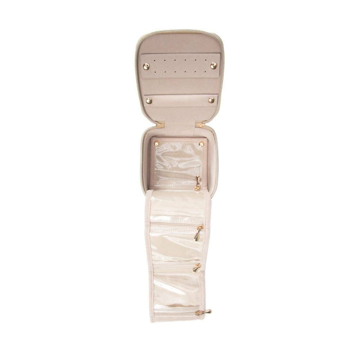 Leah Travel Jewelry Case with Pouch Brouk and Co. 
