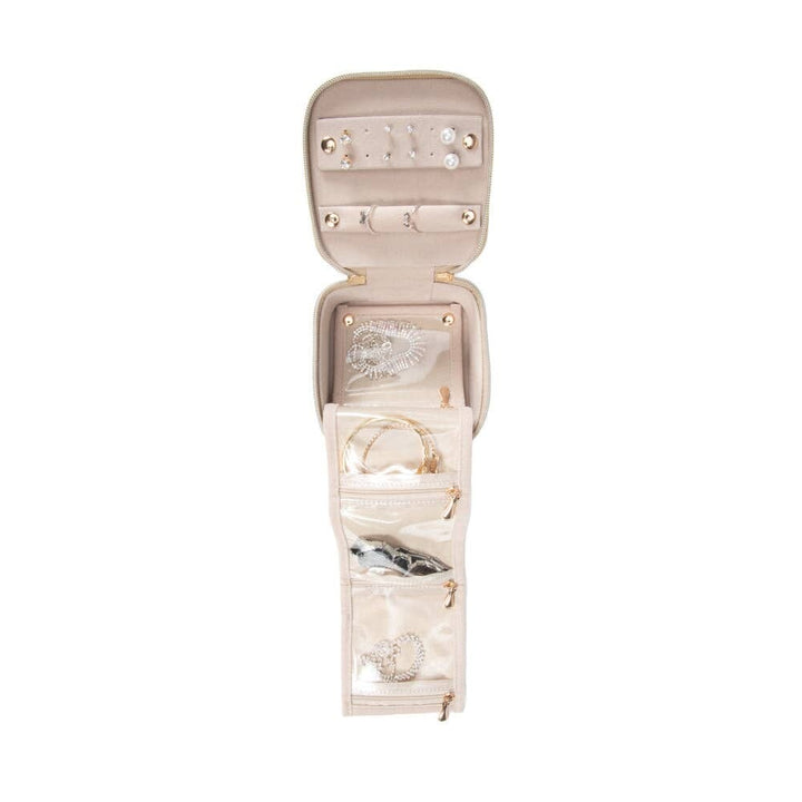 Leah Travel Jewelry Case with Pouch Brouk and Co. 