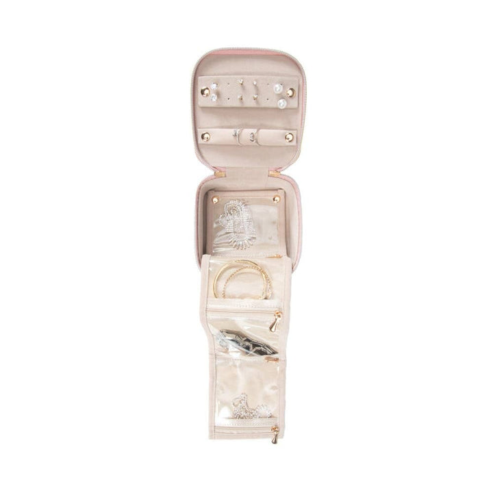 Leah Travel Jewelry Case with Pouch Brouk and Co. 