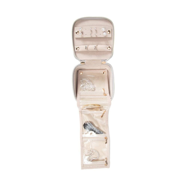 Leah Travel Jewelry Case with Pouch Brouk and Co. 