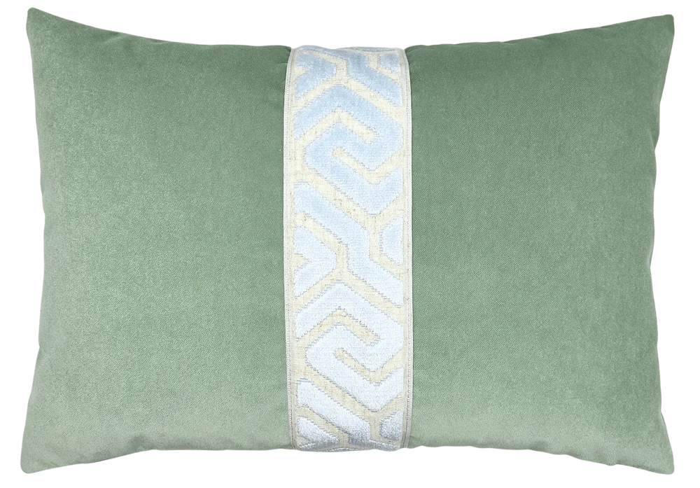Lennon Pillow 14x20 Decorative Pillow Piper-Collection Sky/Meadow 