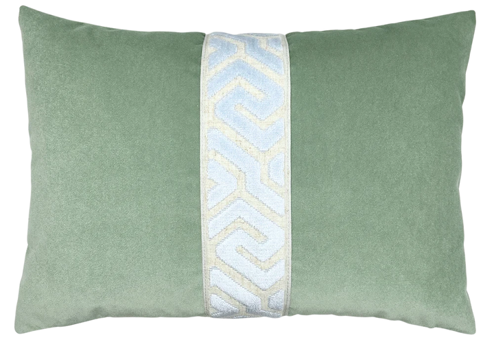 Lennon Pillow 14x20 Decorative Pillow Piper-Collection Sky/Meadow 