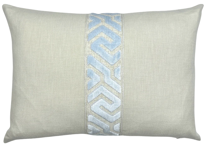 Lennon Pillow 14x20 Decorative Pillow Piper-Collection Sky/Sand 