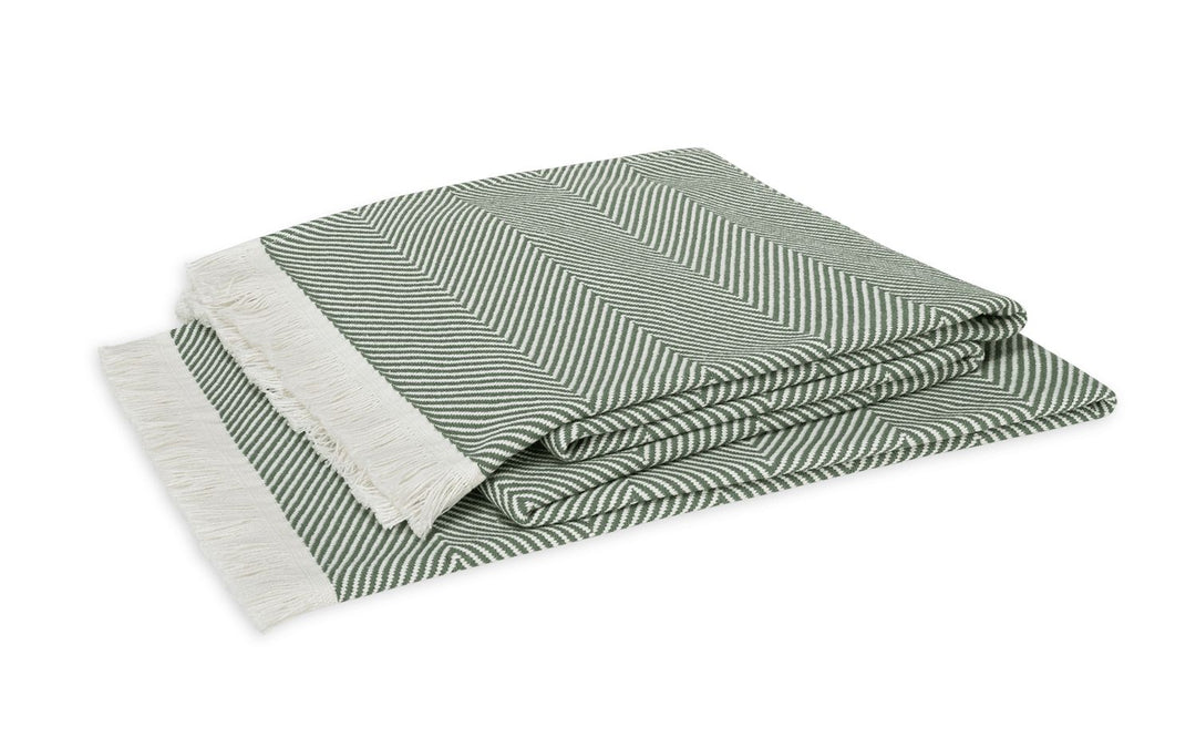 Leo Throw Linens & Bedding Matouk Palm 