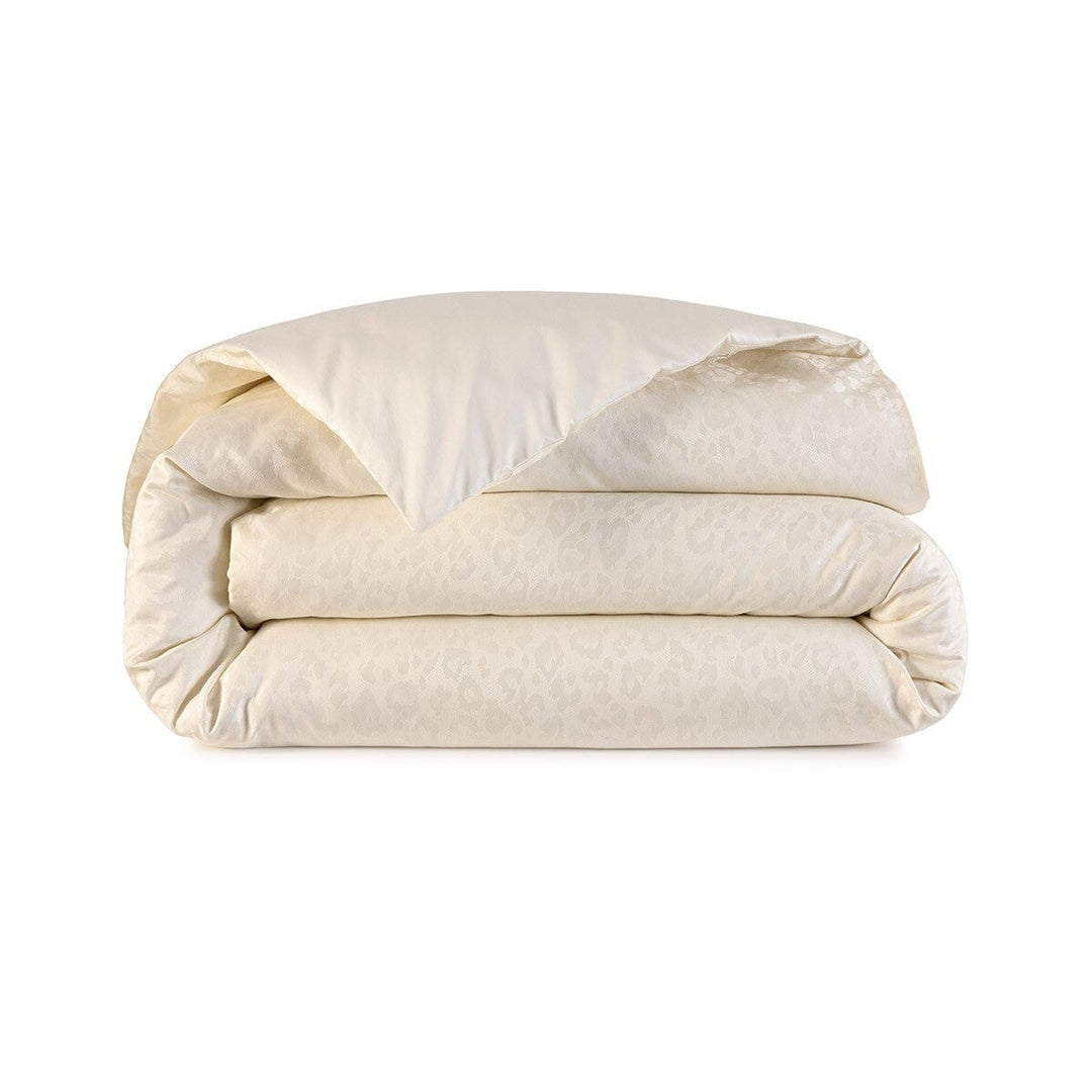 Leopard Duvet Cover Bedding Style Yves Delorme Full/Queen 