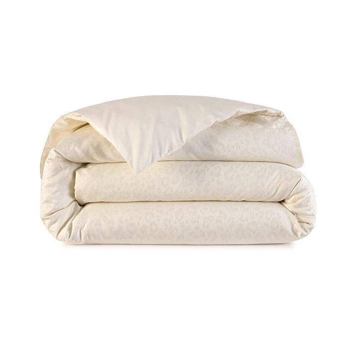 Leopard Duvet Cover Bedding Style Yves Delorme Full/Queen 