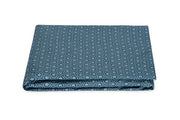 Levi Cal King Fitted Sheet Bedding Style Matouk Prussian Blue 