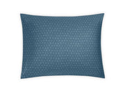 Levi Standard Sham Bedding Style Matouk Prussian Blue 