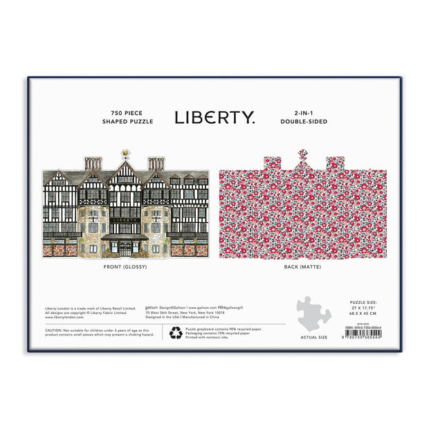 Liberty Of London Puzzle Games Chronicle Books 