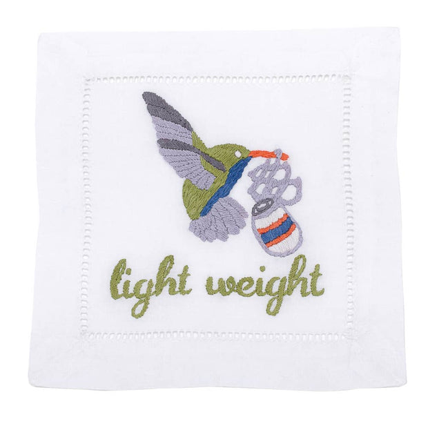 Light Weight Cocktail Napkin Table Linens August Morgan 