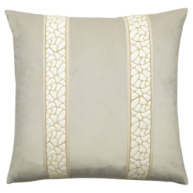 Lincoln Pillow - Oyster Decorative Pillow Piper-Collection 22x22" 