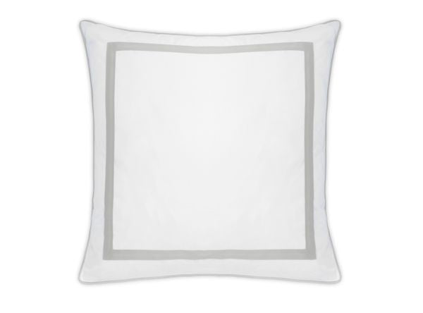 Louise Euro Sham Bedding Style Matouk Silver 