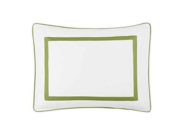 Louise Pique Sham Bedding Style Matouk Grass Euro 