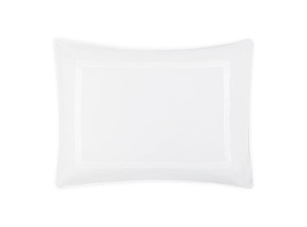 Louise Pique Sham Bedding Style Matouk White Euro 
