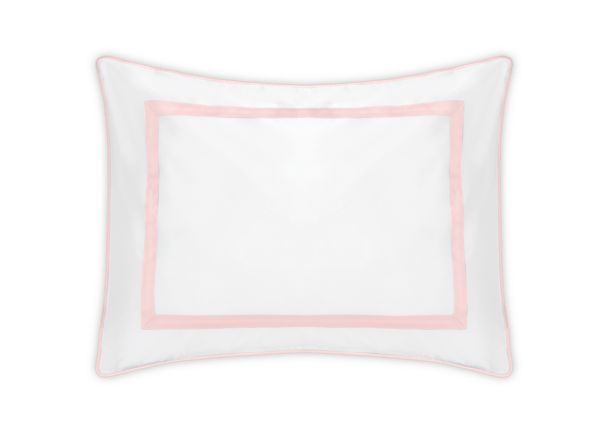 Louise Standard Sham Bedding Style Matouk Pink 