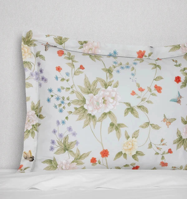 Louyang Garden Sham Bedding Style Sferra 