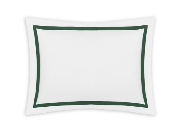 Lowell Boudoir Sham Bedding Style Matouk Green 