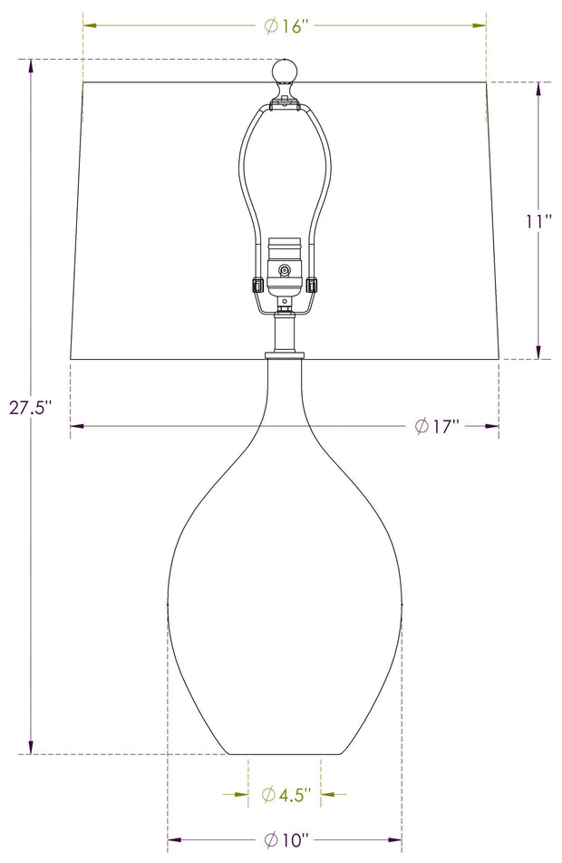 Malone Table Lamp Lighting Flow Decor 