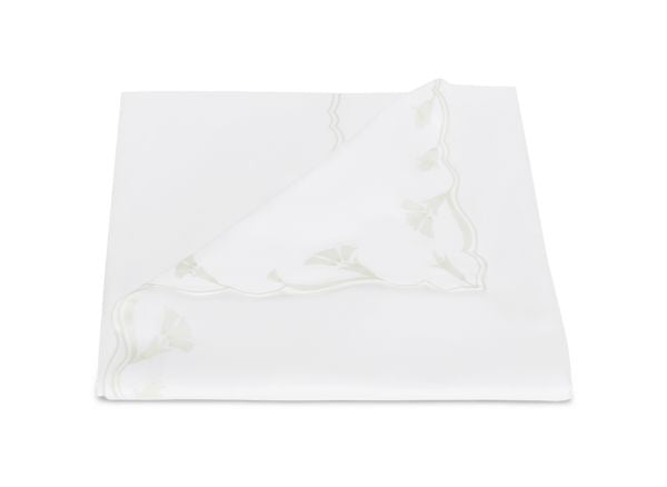 Marcella Flat Sheet Bedding Style Matouk Bone Full/Queen 