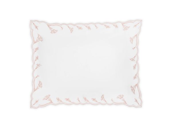 Marcella Sham Bedding Style Matouk Pink Boudoir 