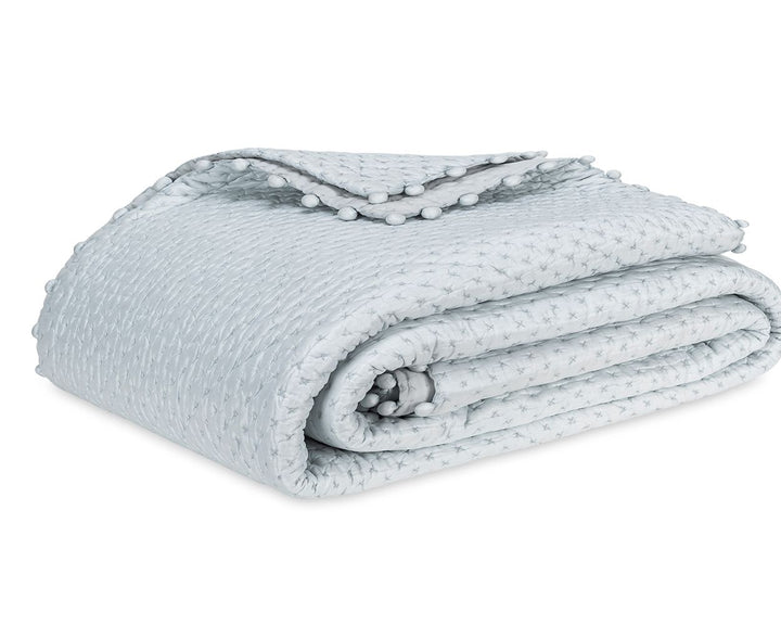 Margaret Quilt Bedding Style Matouk Full/Queen Cloud 