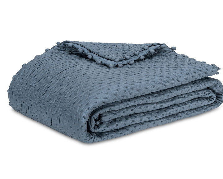 Margaret Quilt Bedding Style Matouk Full/Queen Evening 