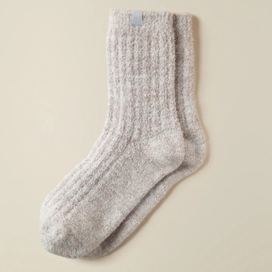 Marshmallow Crew Socks Coco Apparel Softies 
