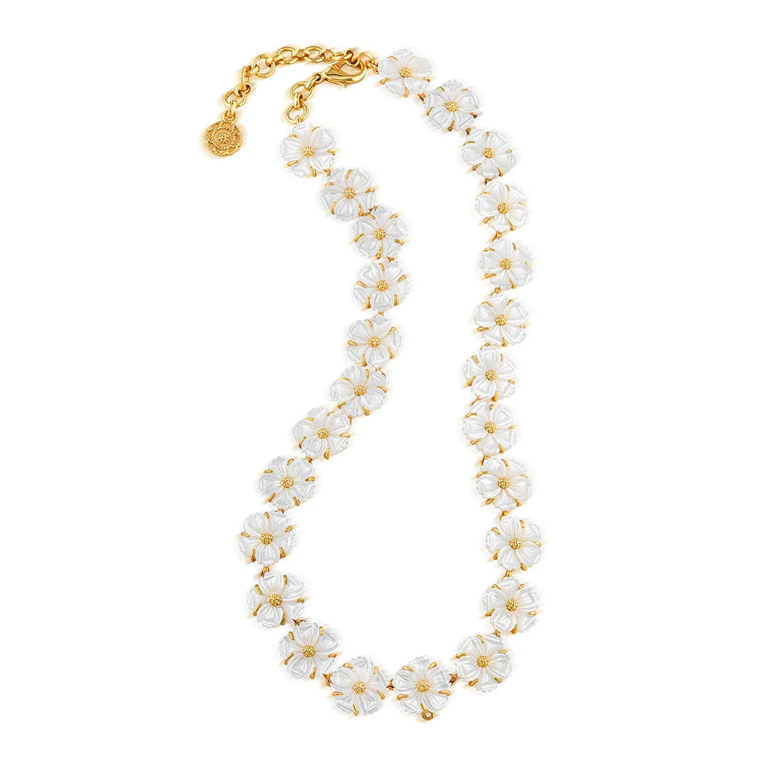 Mermaid Garden Petite Riviere Convertible Necklace, 16" - MOP Jewelry Capucine de Wulf 