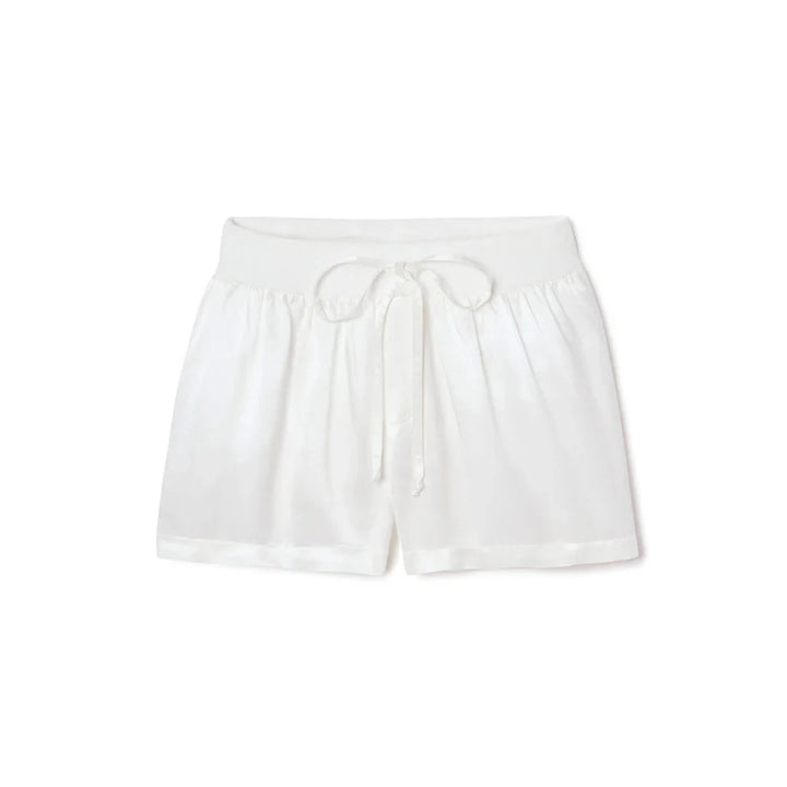 Mikel Satin Boxer Short Loungewear PJ Harlow Pearl 