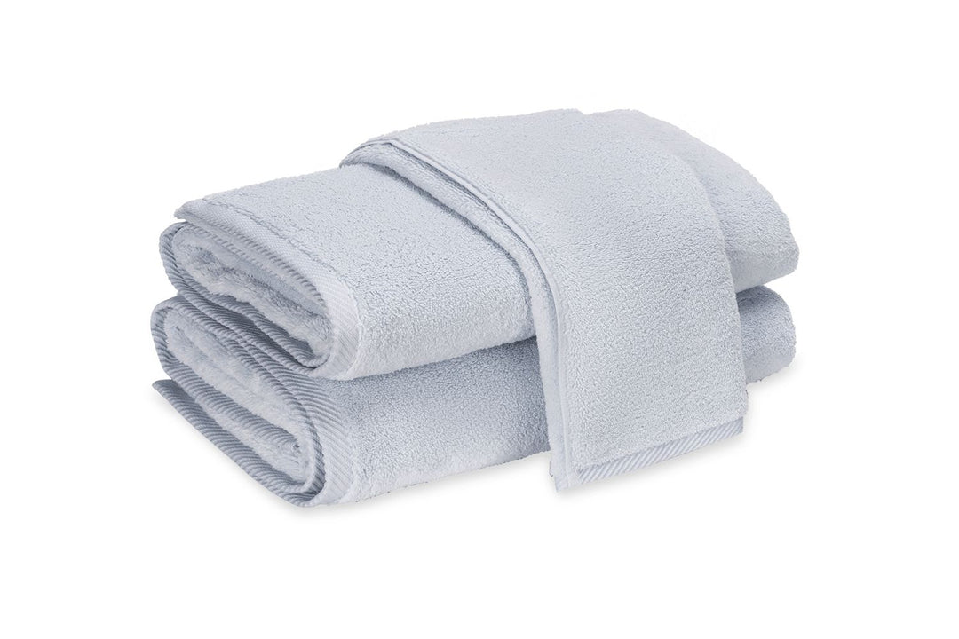 Milagro Towel Bath Linens Matouk Light Blue Bath Towel set of 2 