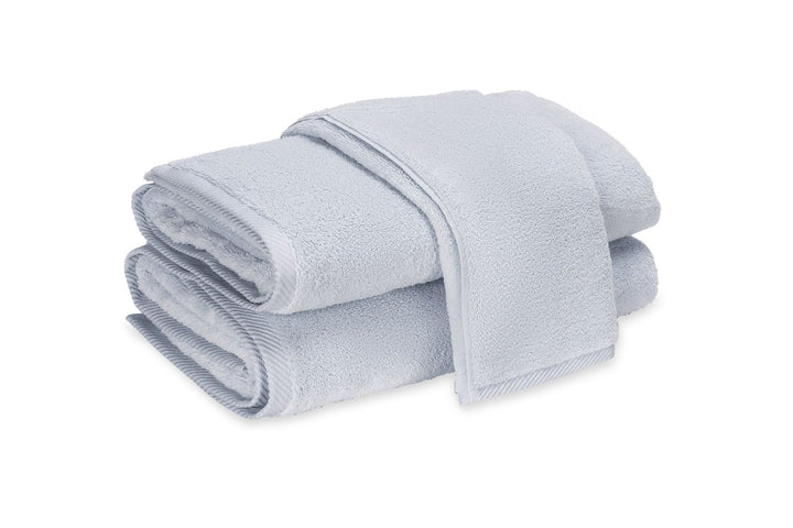 Milagro Towel Bath Linens Matouk Light Blue Bath Towel set of 2 
